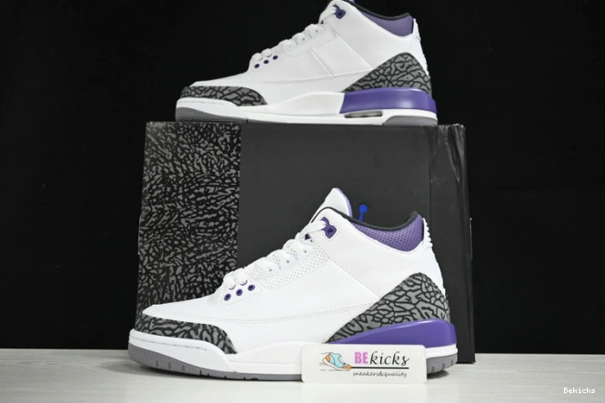 Cheap BK “dark jordan 3 air iris” ct8532-105 1129